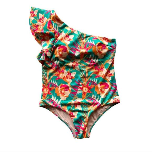 Maree Maree One Shoulder Swimsuit - Picture 1 of 6